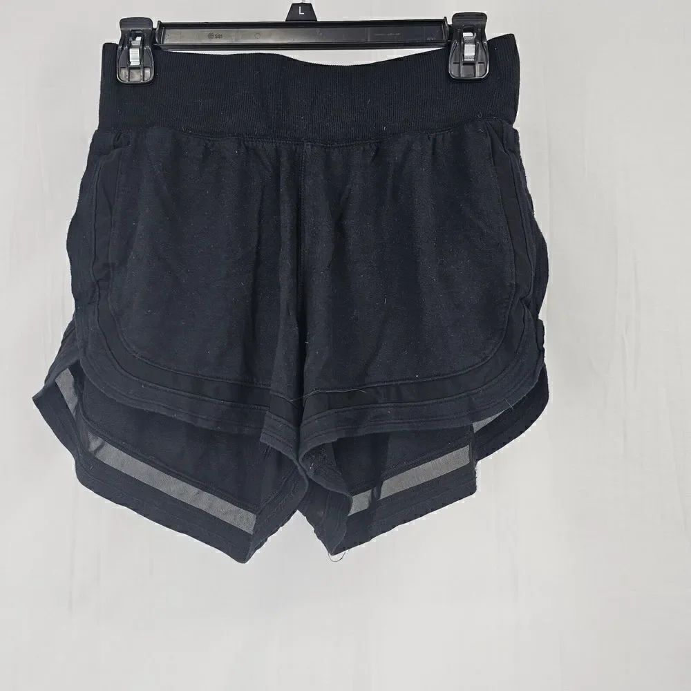 Athleta Women's Size Small Unlined Black Running Shorts Athletic Wear